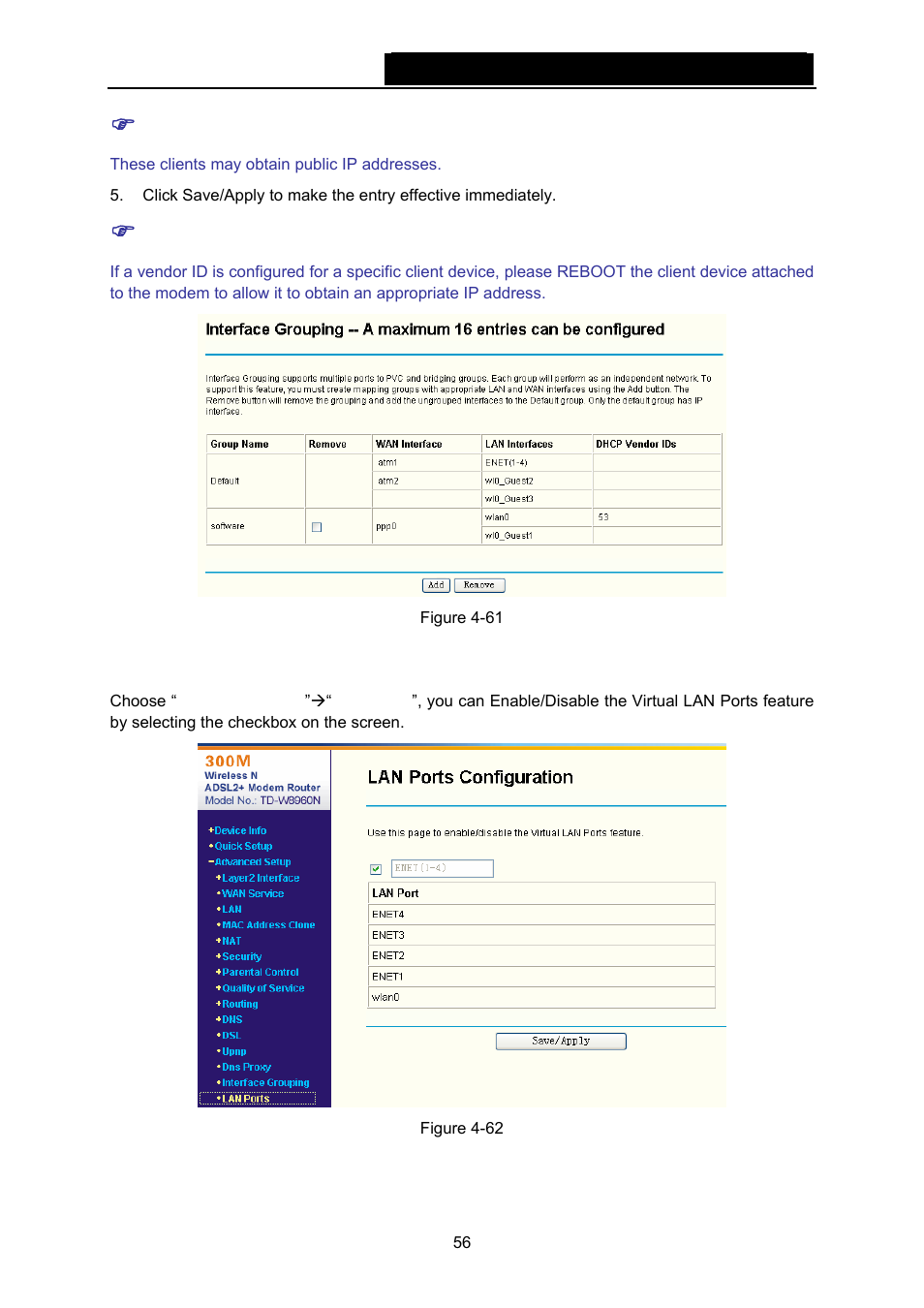 15 lan ports | TP-Link TD-W8960N User Manual | Page 63 / 105