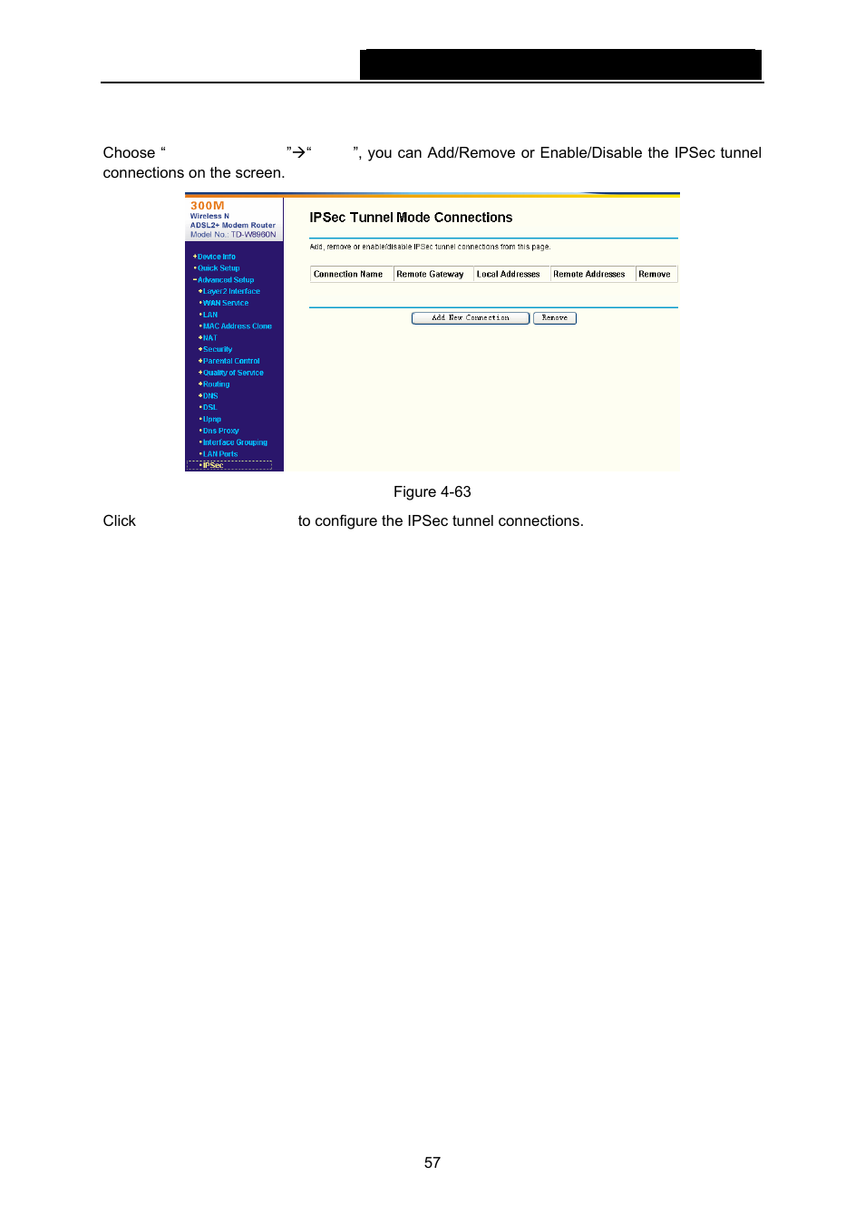 16 ipsec | TP-Link TD-W8960N User Manual | Page 64 / 105