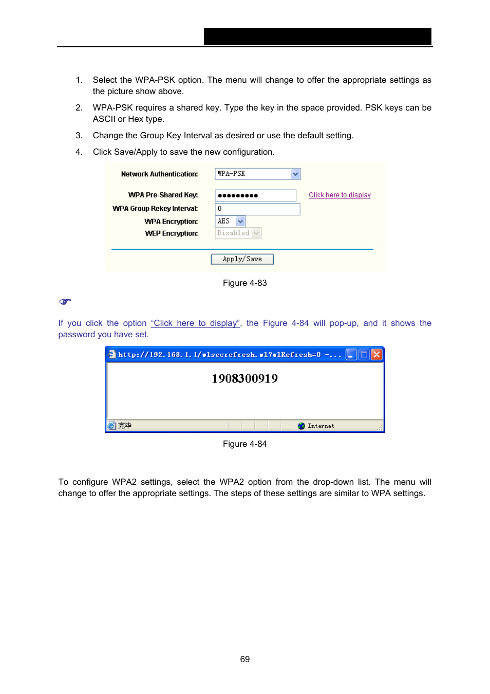 Wpa2 | TP-Link TD-W8960N User Manual | Page 76 / 105