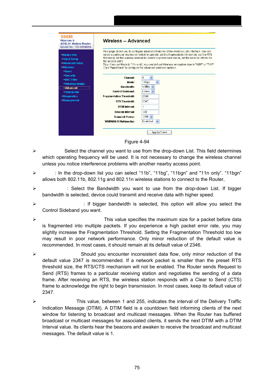 TP-Link TD-W8960N User Manual | Page 82 / 105