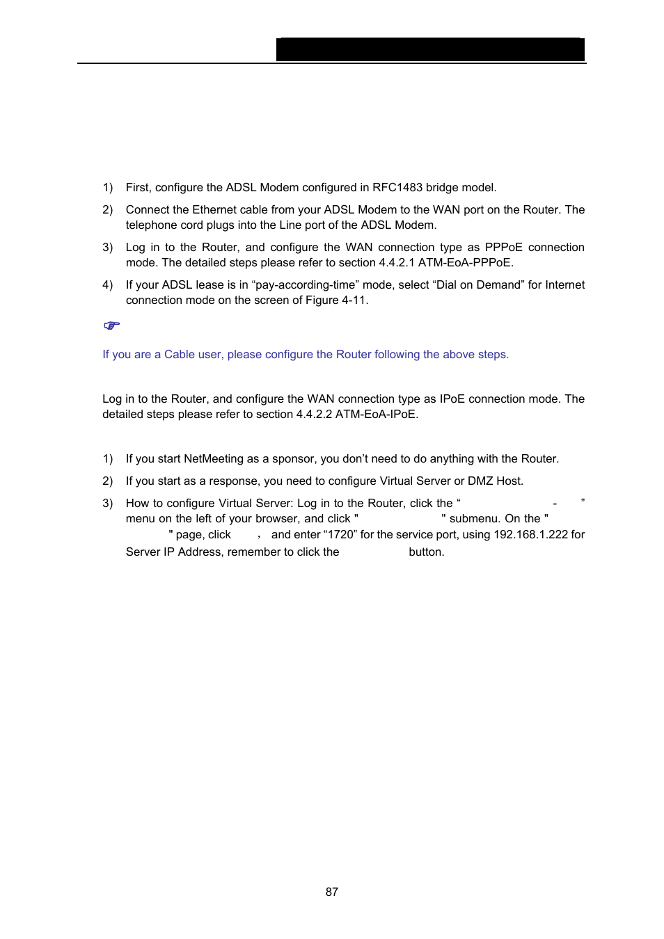 Appendix a: faq | TP-Link TD-W8960N User Manual | Page 94 / 105