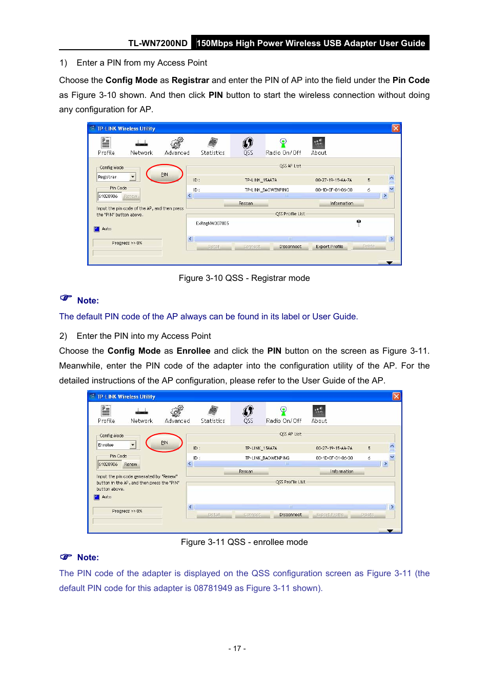 TP-Link TL-WN7200ND User Manual | Page 22 / 40