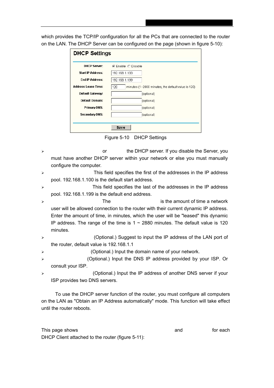 2 dhcp clients list, Tl-r402m cable/dsl router user guide | TP-Link TL-R402M User Manual | Page 22 / 51