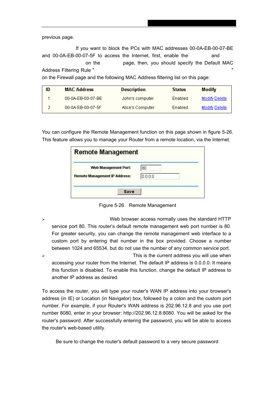 5 remote management | TP-Link TL-R402M User Manual | Page 35 / 51