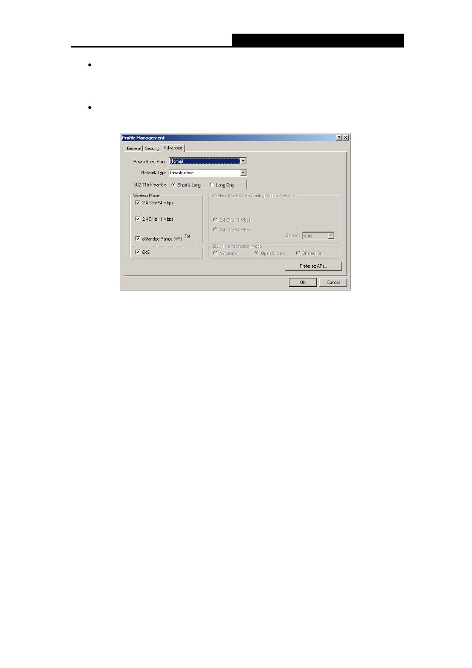 2 remove a profile, 3 switch another profile, 4 import a profile | Remove a profile, Switch another profile, Import a profile | TP-Link TL-WN510G User Manual | Page 24 / 34