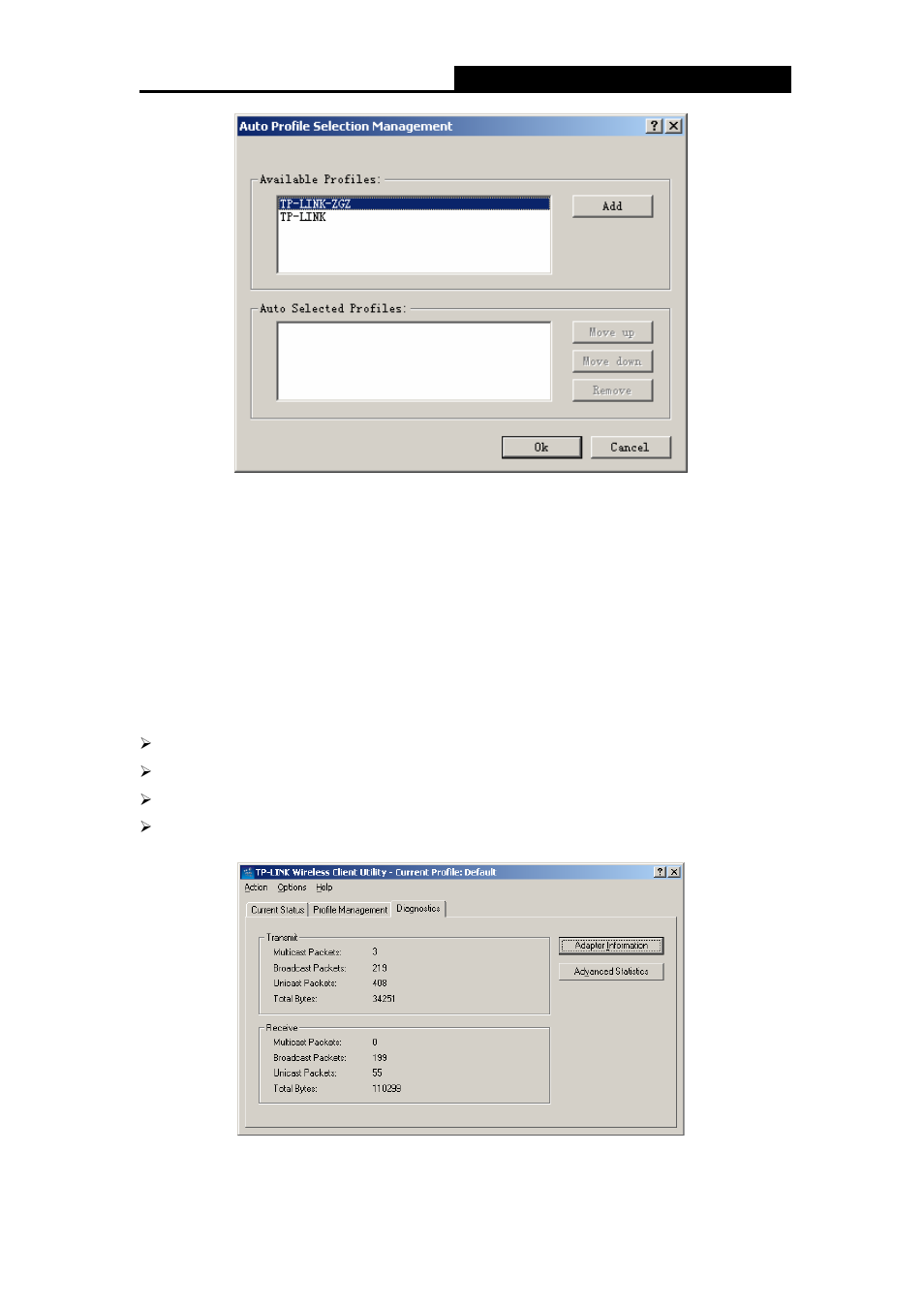 3 diagnostics, Diagnostics | TP-Link TL-WN510G User Manual | Page 27 / 34