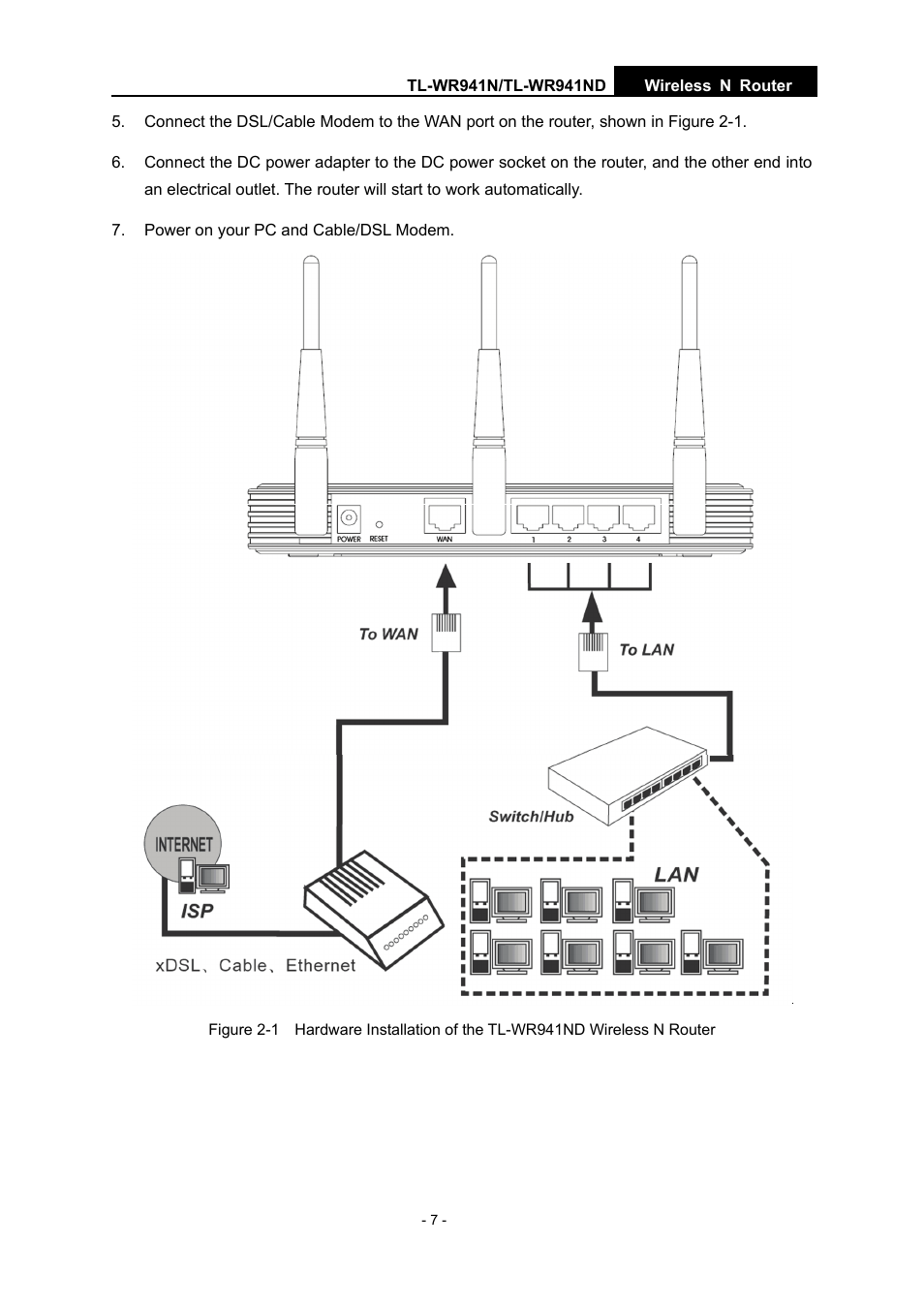 TP-Link TL-WR941N User Manual | Page 12 / 76