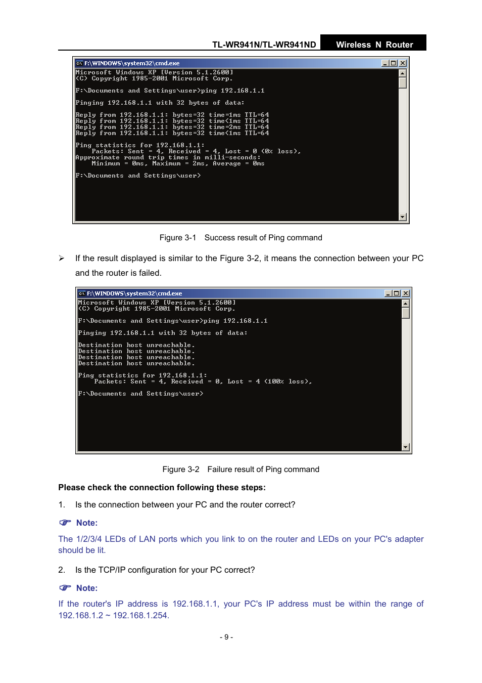 Figure 3-1, i | TP-Link TL-WR941N User Manual | Page 14 / 76