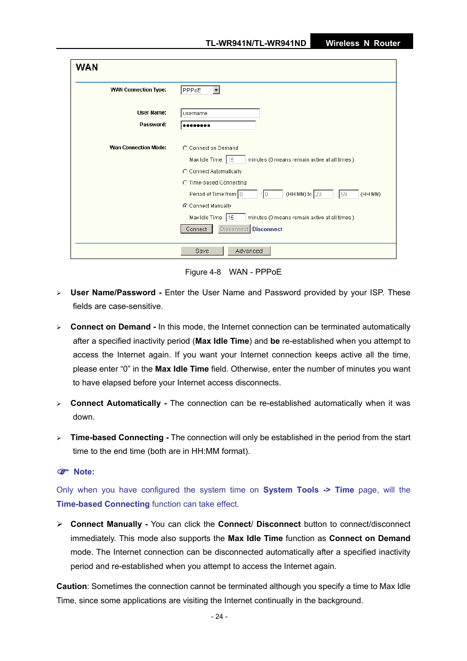 Figure 4-8 | TP-Link TL-WR941N User Manual | Page 29 / 76