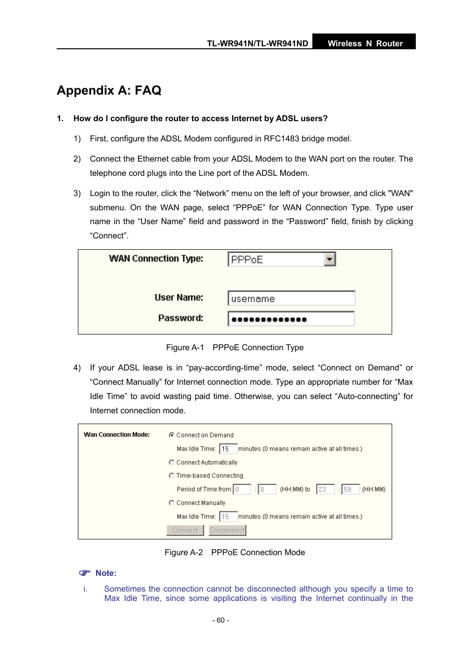 Appendix a: faq | TP-Link TL-WR941N User Manual | Page 65 / 76