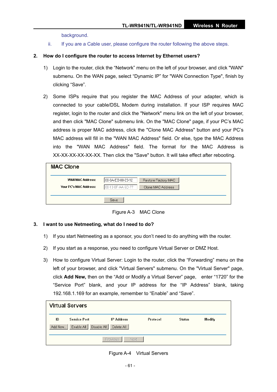 TP-Link TL-WR941N User Manual | Page 66 / 76