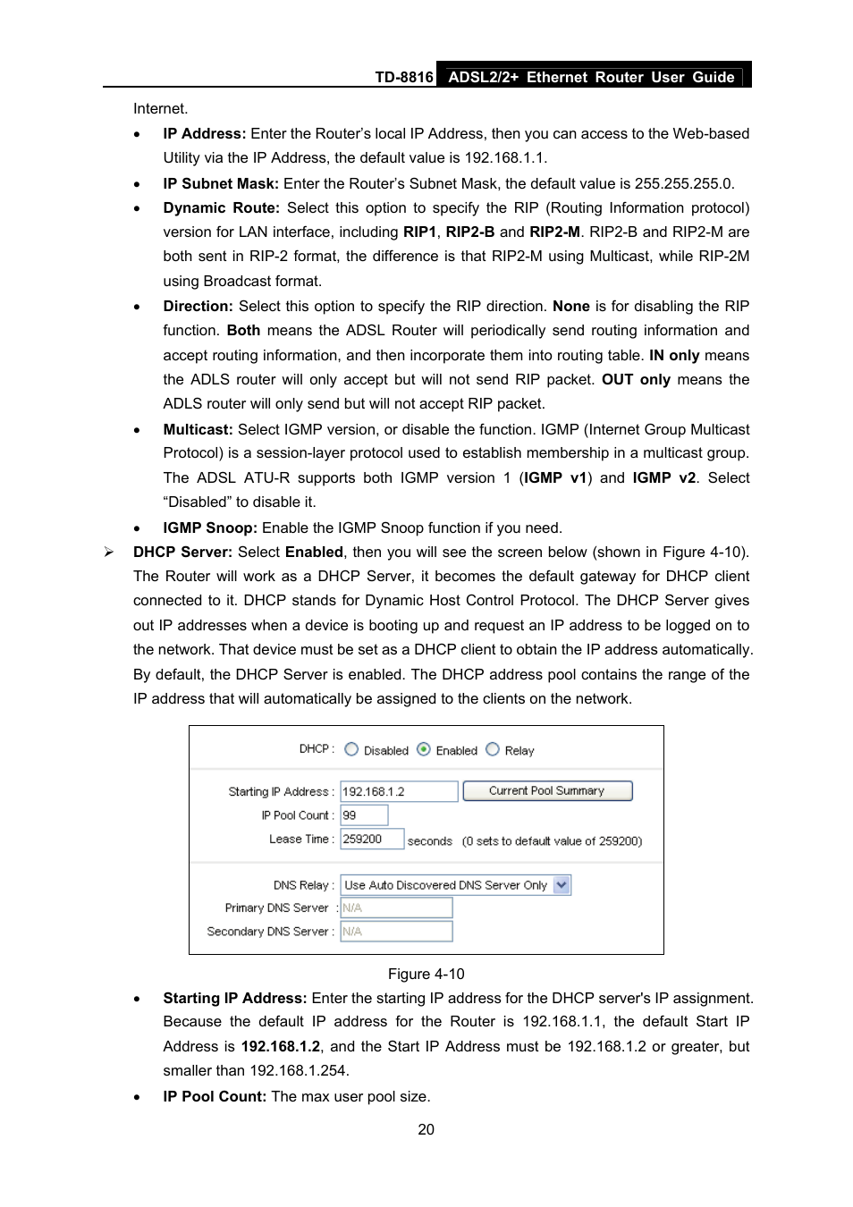 TP-Link TD-8816 User Manual | Page 26 / 54
