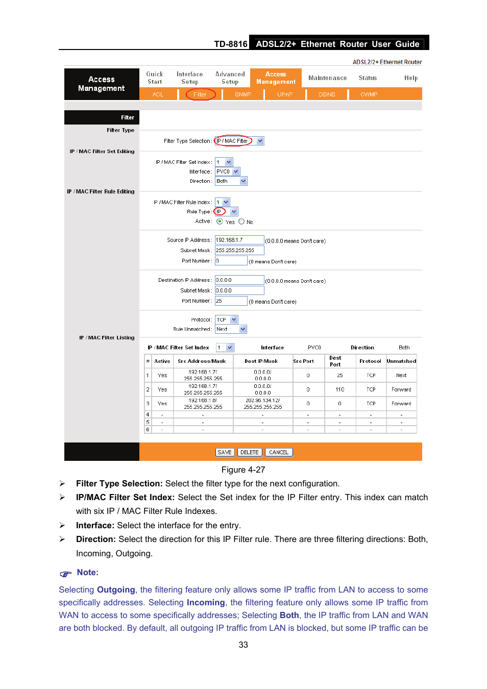 TP-Link TD-8816 User Manual | Page 39 / 54