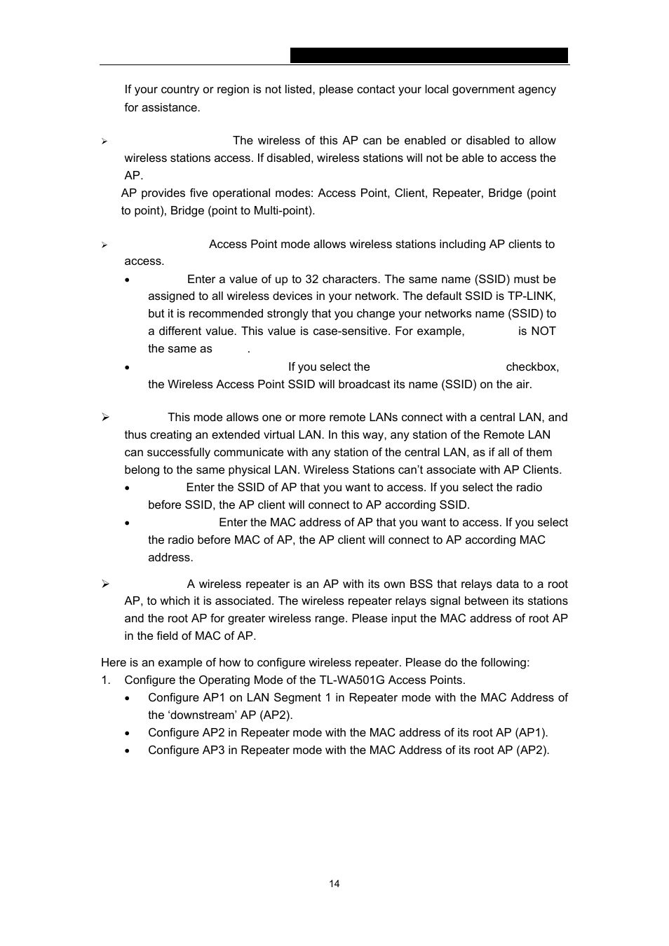 TP-Link TL-WA501G User Manual | Page 19 / 43