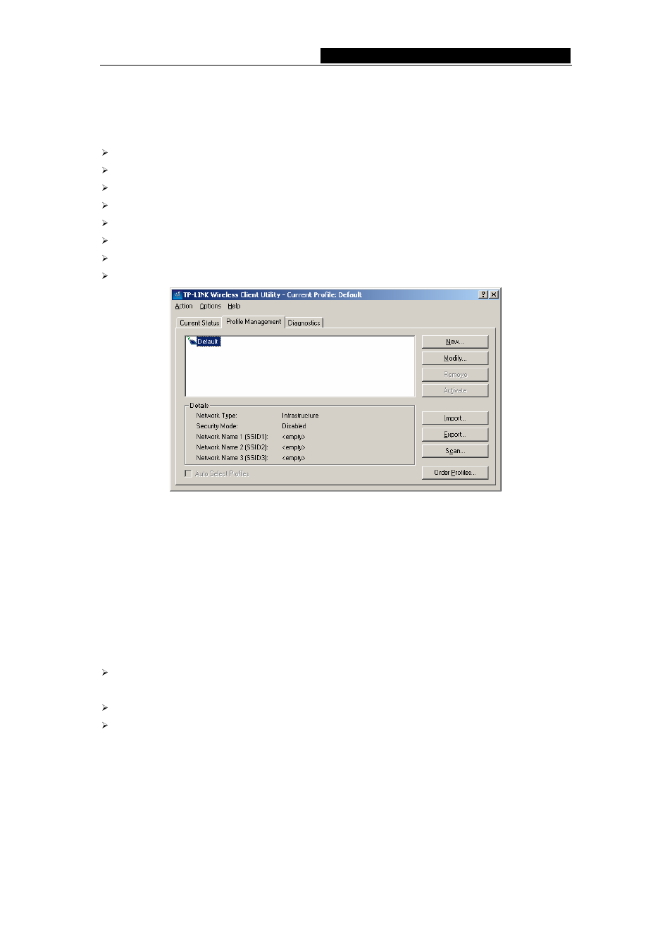 2 profile management, 1 add or modify a configuration profile | TP-Link TL-WN651G User Manual | Page 16 / 27
