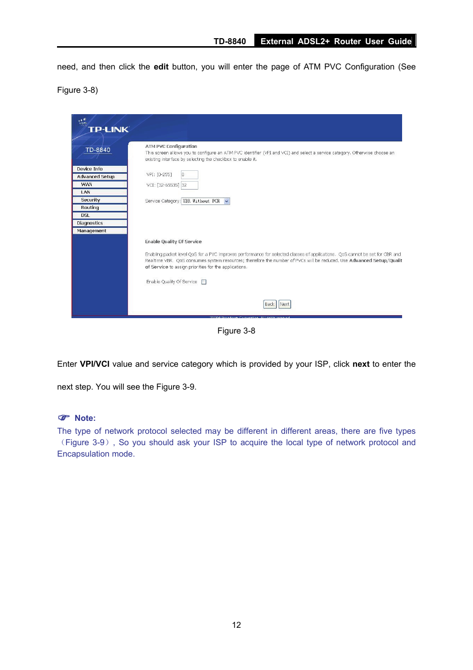 TP-Link TD-8840 User Manual | Page 17 / 39