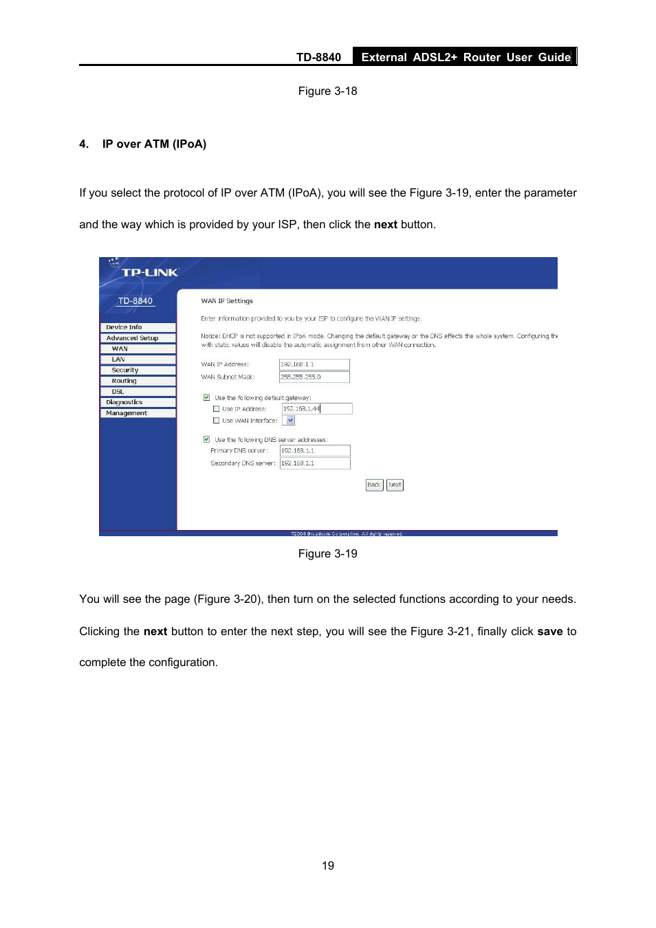 TP-Link TD-8840 User Manual | Page 24 / 39