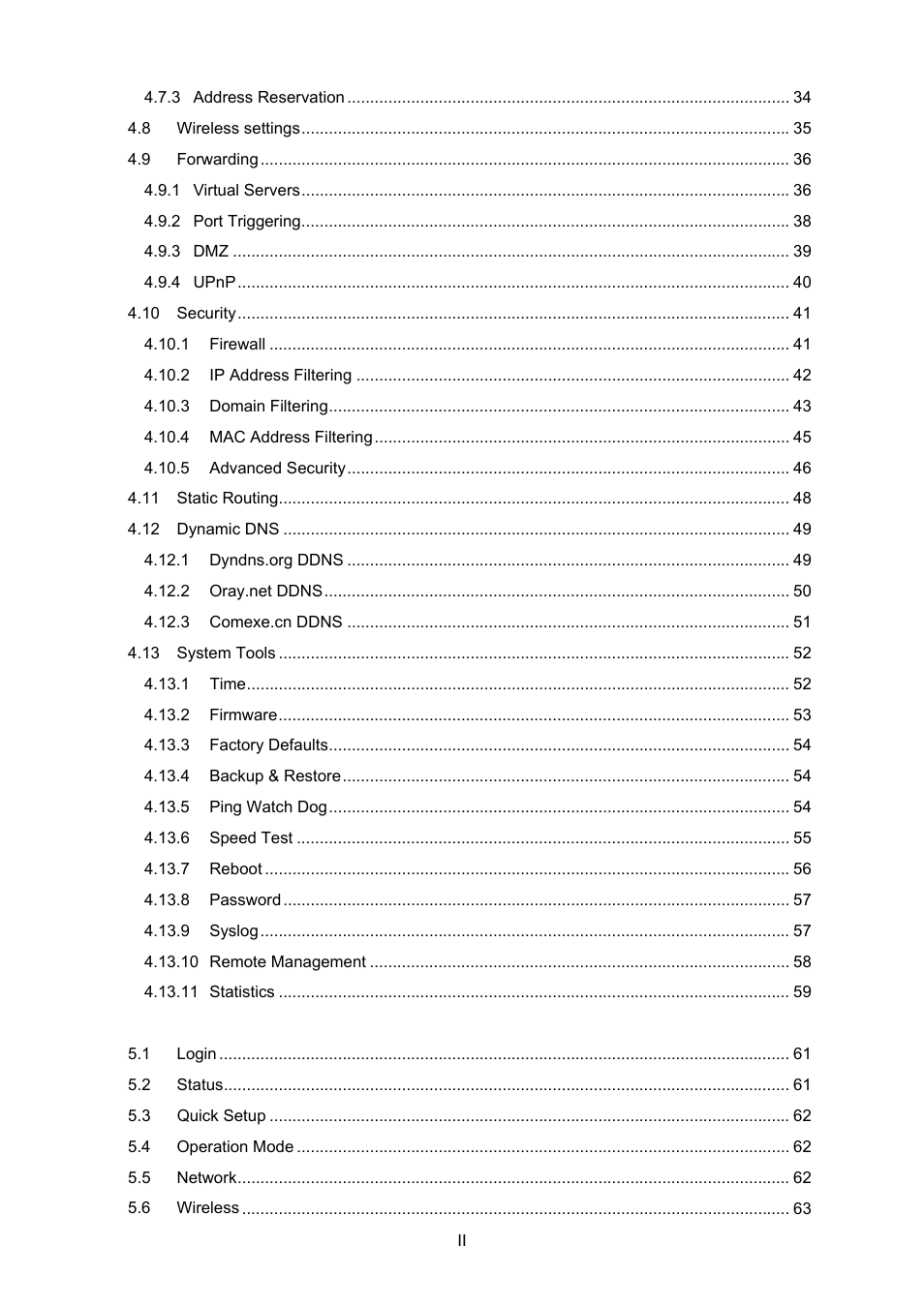 TP-Link TL-WA5110G User Manual | Page 7 / 104