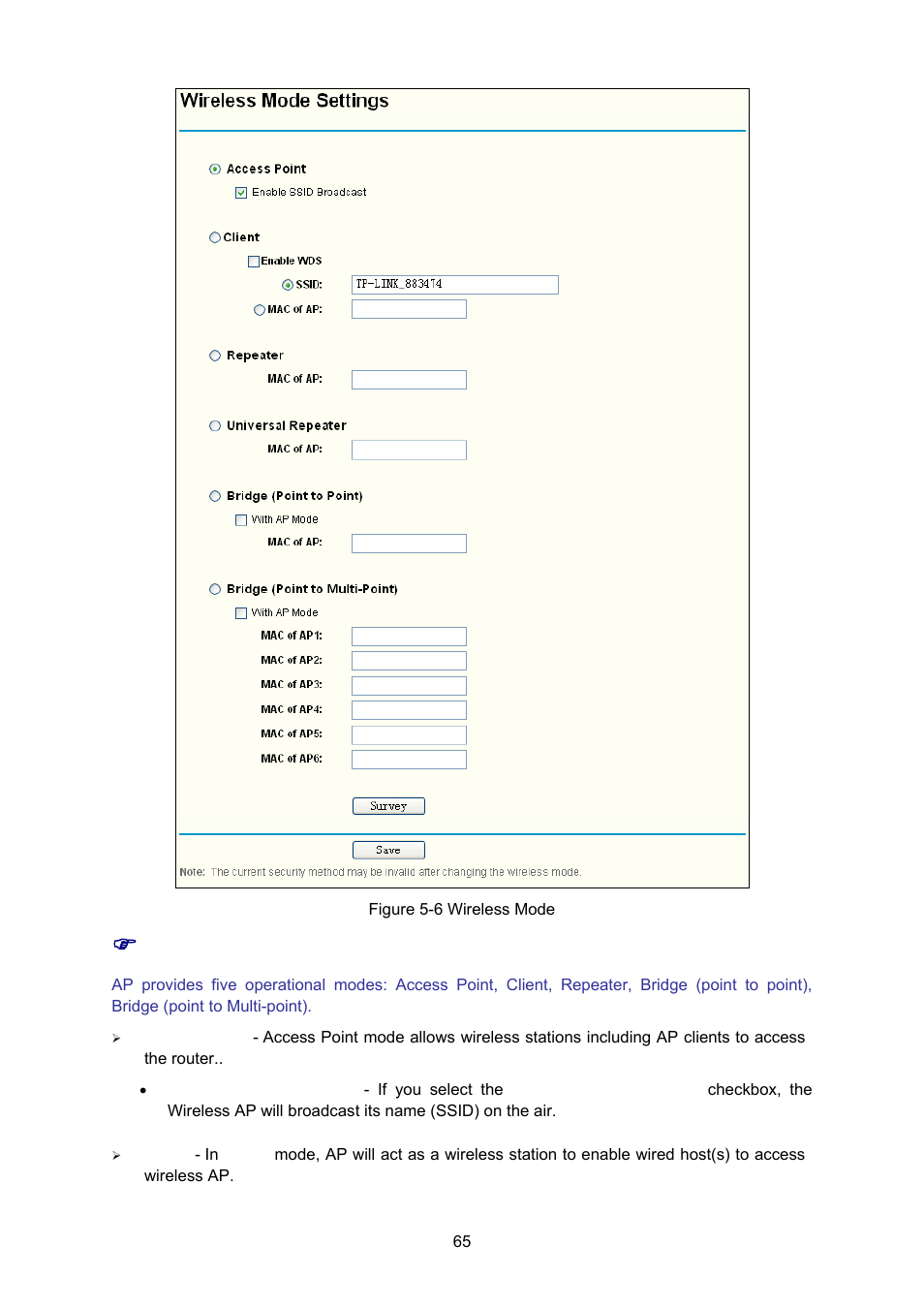 TP-Link TL-WA5110G User Manual | Page 73 / 104