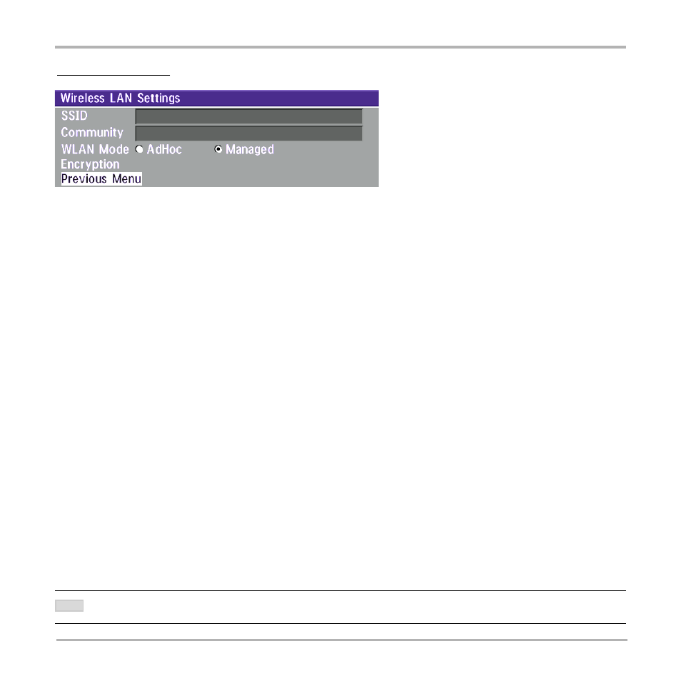 Wireless lan settings, Callmanager | TANDBERG 550 User Manual | Page 27 / 36