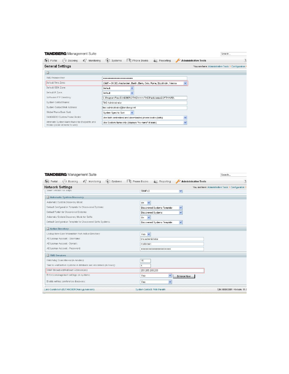 TANDBERG Management Server D13939 User Manual | Page 21 / 22