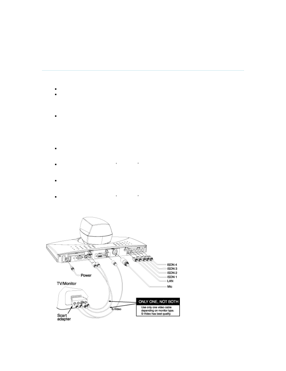 Connecting cables, 2 connecting cables | TANDBERG 550MXP User Manual | Page 19 / 251