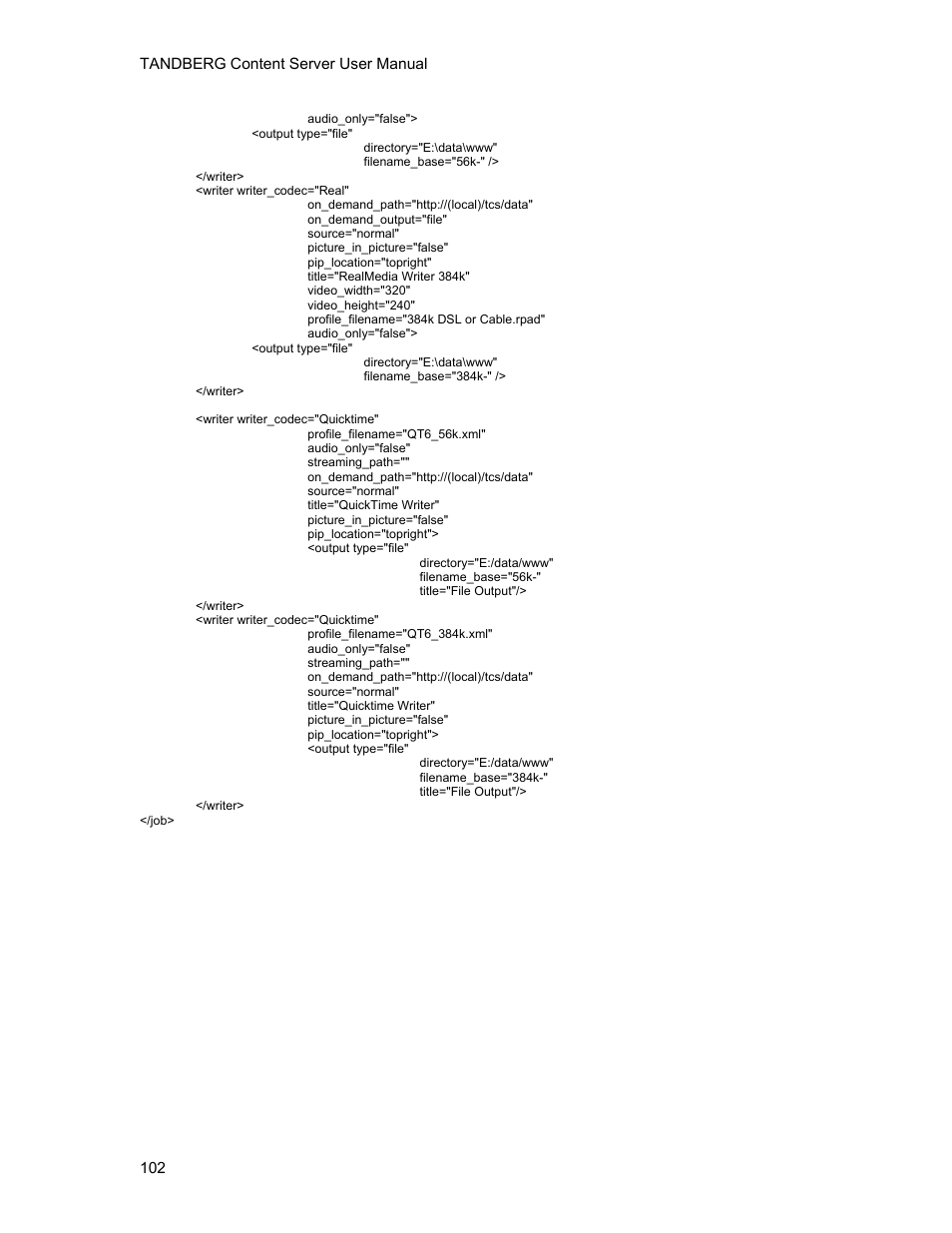 TANDBERG D1389801 User Manual | Page 112 / 113