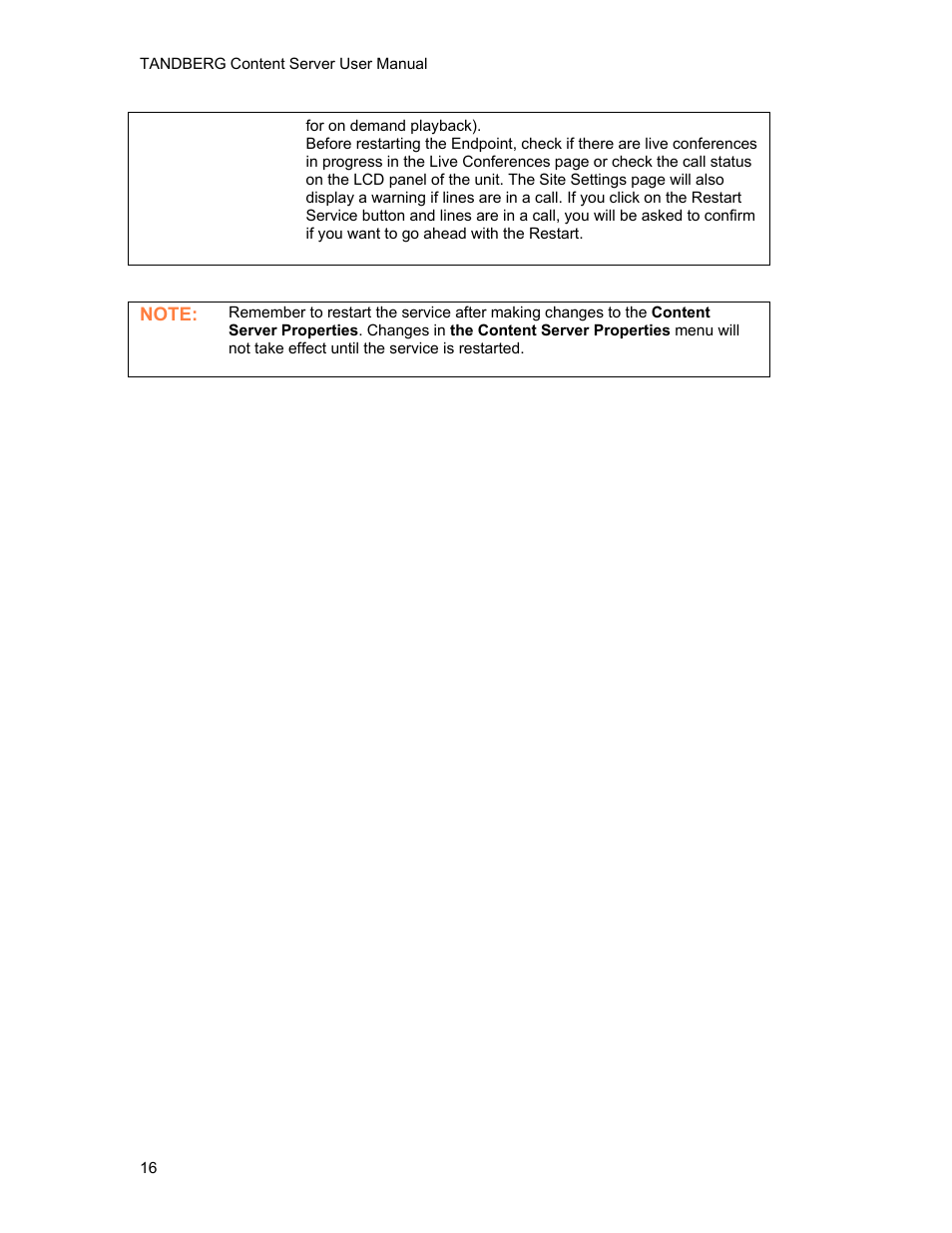 TANDBERG D1389801 User Manual | Page 26 / 113