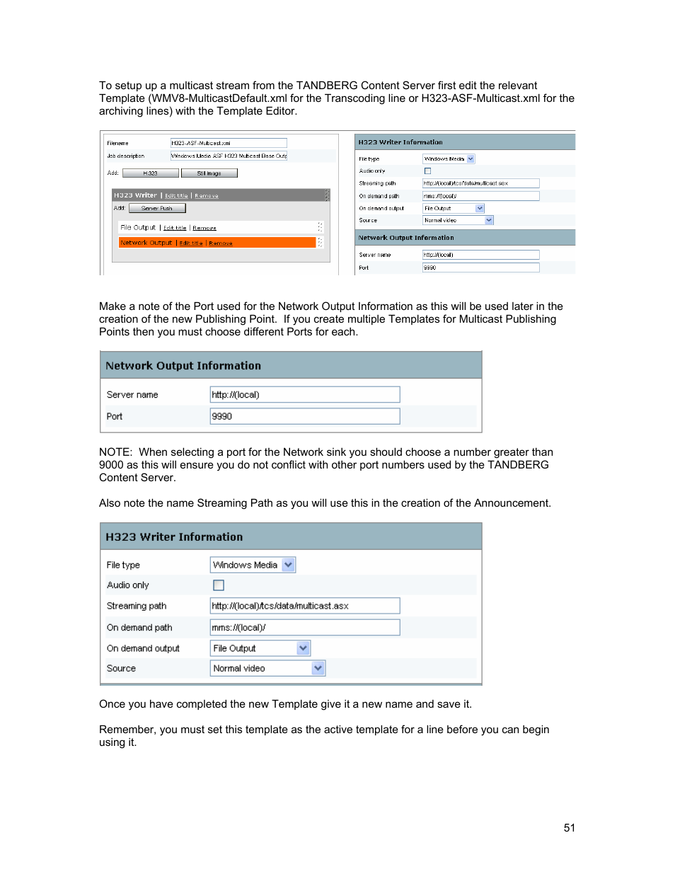TANDBERG D1389801 User Manual | Page 61 / 113
