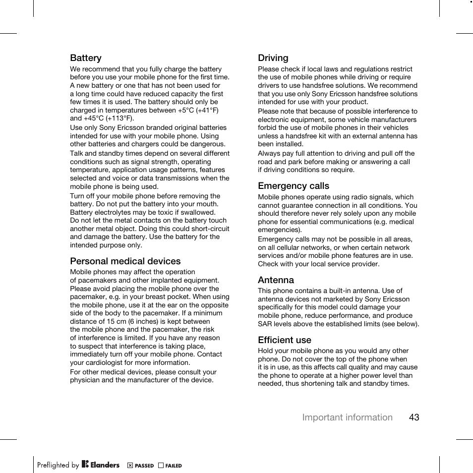 TANDBERG K630I User Manual | Page 45 / 56