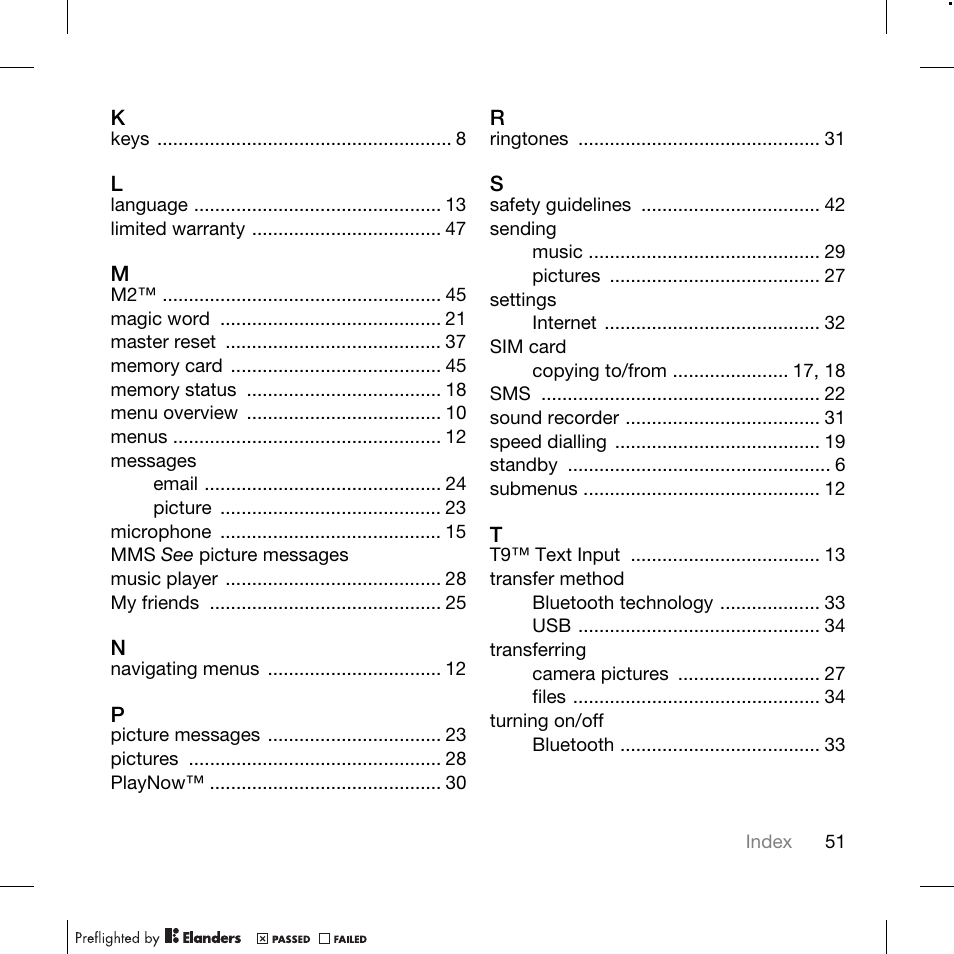 TANDBERG K630I User Manual | Page 53 / 56