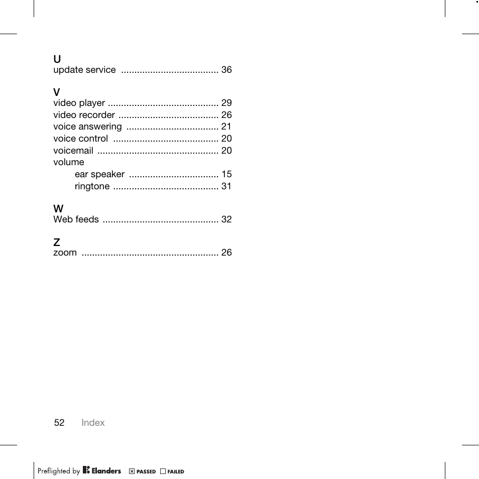 TANDBERG K630I User Manual | Page 54 / 56