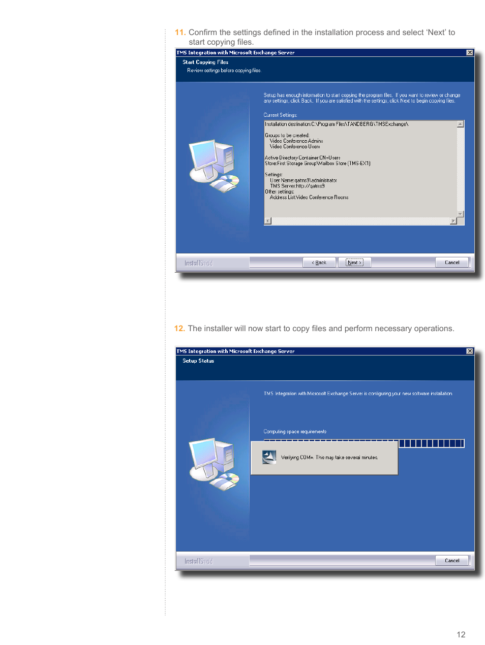 TANDBERG V 11.8 User Manual | Page 12 / 39