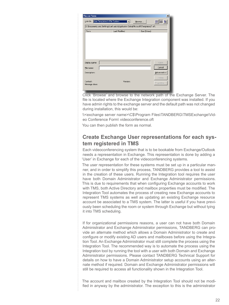 TANDBERG V 11.8 User Manual | Page 22 / 39
