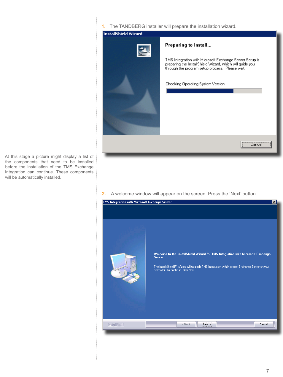 TANDBERG V 11.8 User Manual | Page 7 / 39
