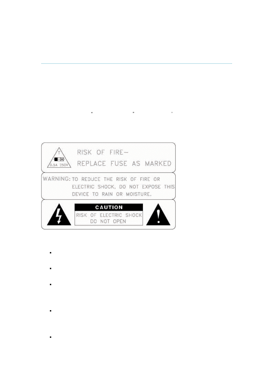 Operator safety summary | TANDBERG 150 User Manual | Page 5 / 40