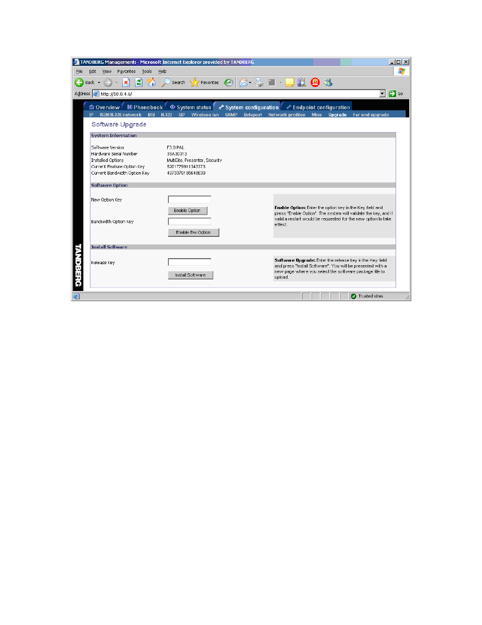 TANDBERG 8000 MXP User Manual | Page 291 / 308