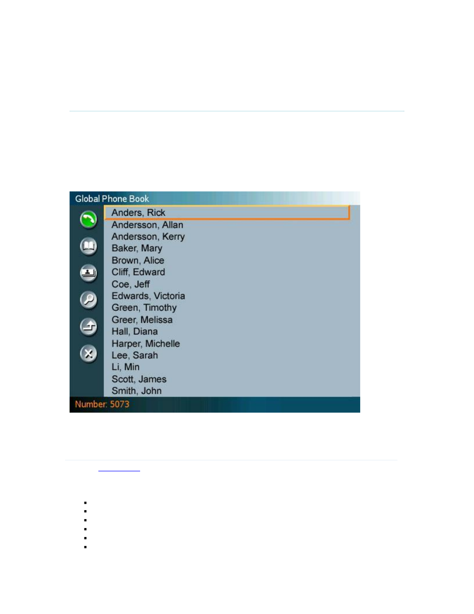 Global phone book, 2 global phone book | TANDBERG 7000 MXP User Manual | Page 60 / 268