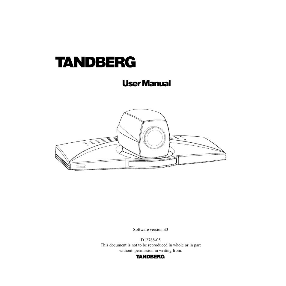 TANDBERG 990 User Manual | 111 pages