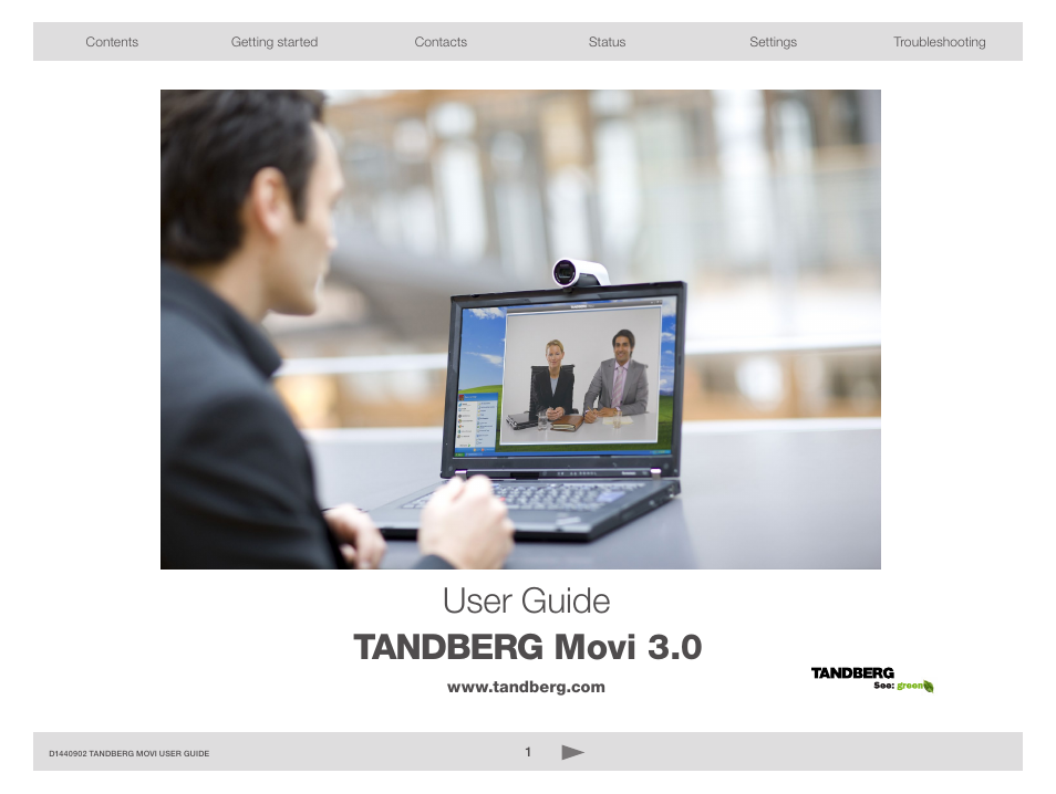 TANDBERG Movi 3.0 D1440902 User Manual | 10 pages