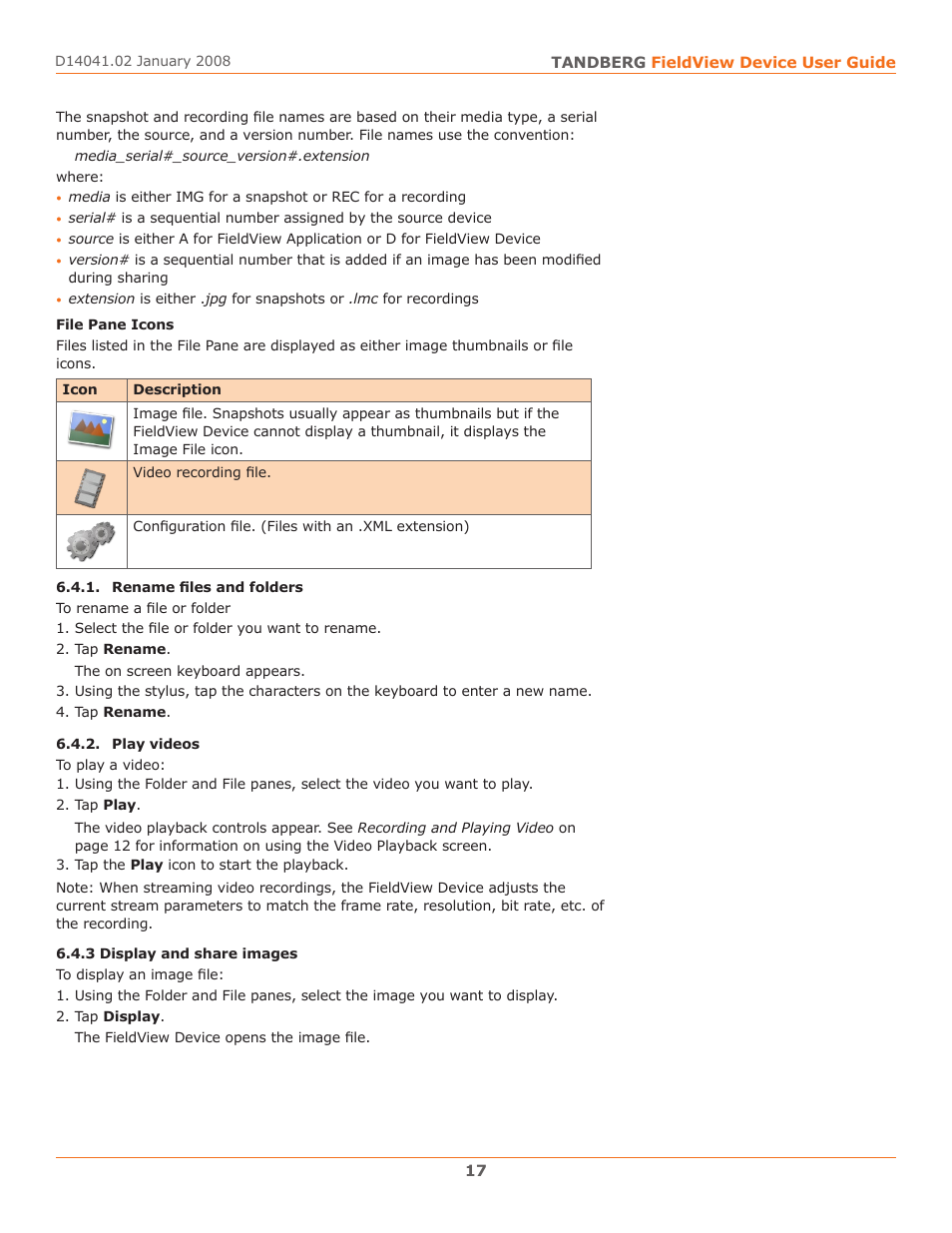 TANDBERG D14041.02 User Manual | Page 21 / 33