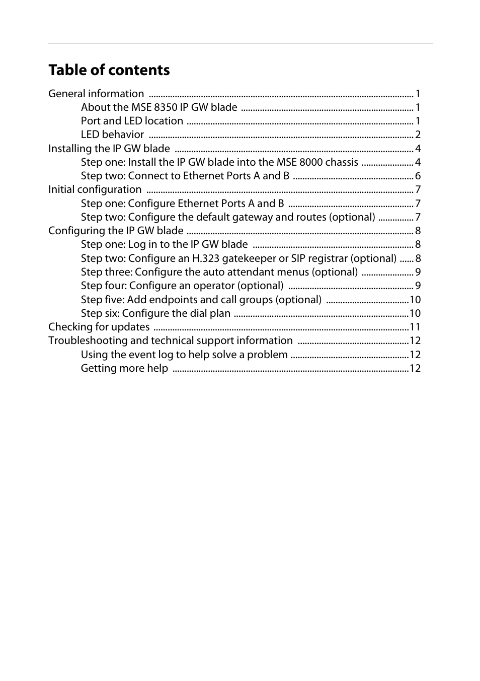 TANDBERG MSE 8350 User Manual | Page 4 / 17