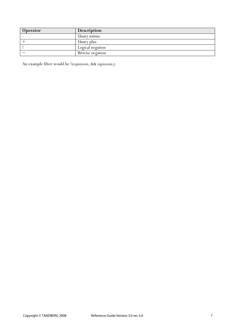 TANDBERG 3.0 User Manual | Page 11 / 66