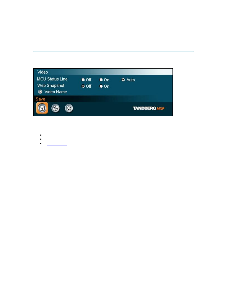 Video, 6 video | TANDBERG Utility User Manual | Page 117 / 188