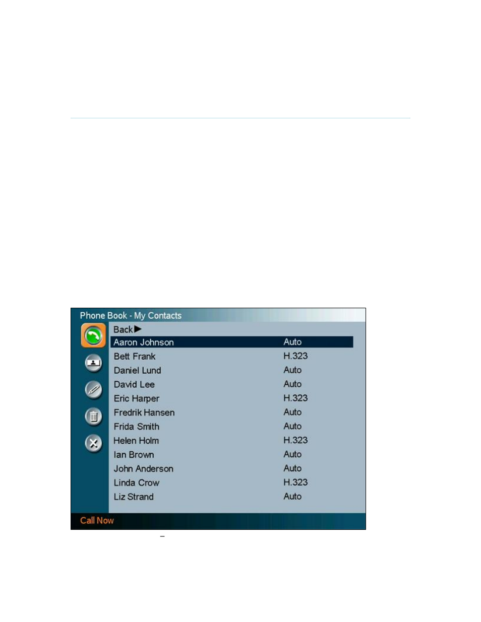 Phone book - my contacts, 12 phone book - my contacts, Cts for easy p | Hone book | TANDBERG Utility User Manual | Page 40 / 188