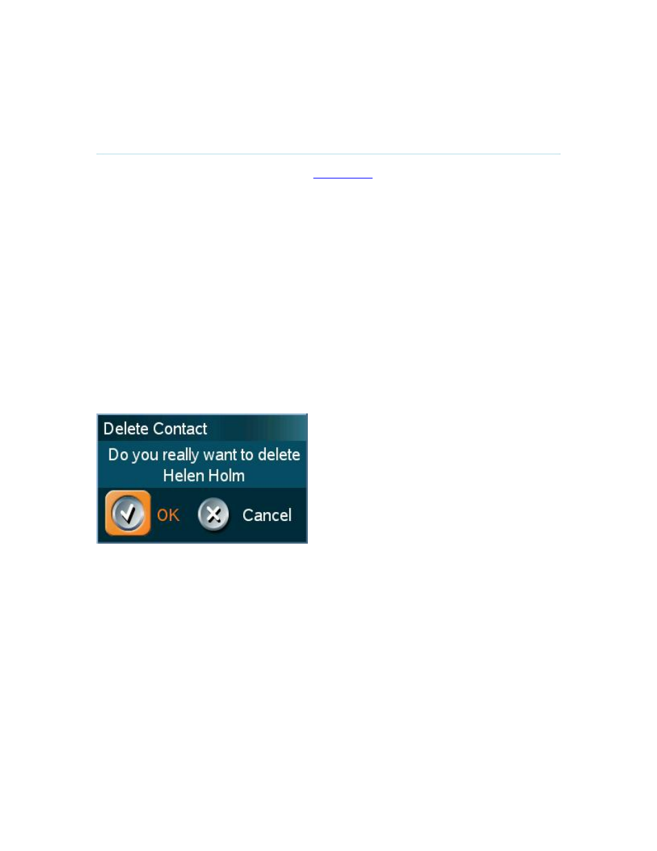 Delete contact, 3 delete contact | TANDBERG Utility User Manual | Page 43 / 188