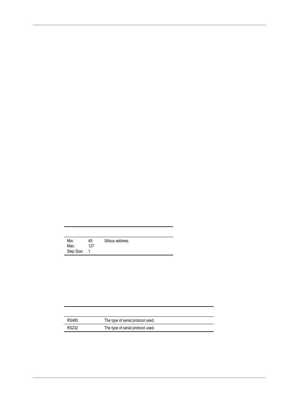 Snmp master option, Last snmp master option, Last snmp poll option | Snmp trap ip option, Sabus address option, Serial protocol option, Sabus baud rate option | TANDBERG E5714 User Manual | Page 103 / 332