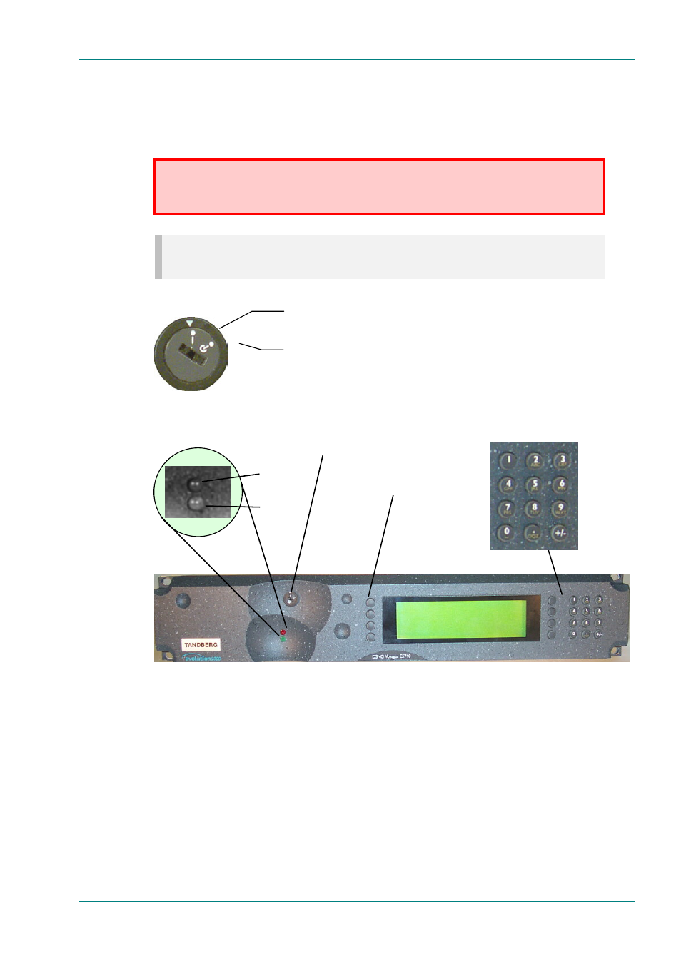 Power supply stand-by switch, Rear panel description, Introduction | 4 rear panel description | TANDBERG E5714 User Manual | Page 25 / 332