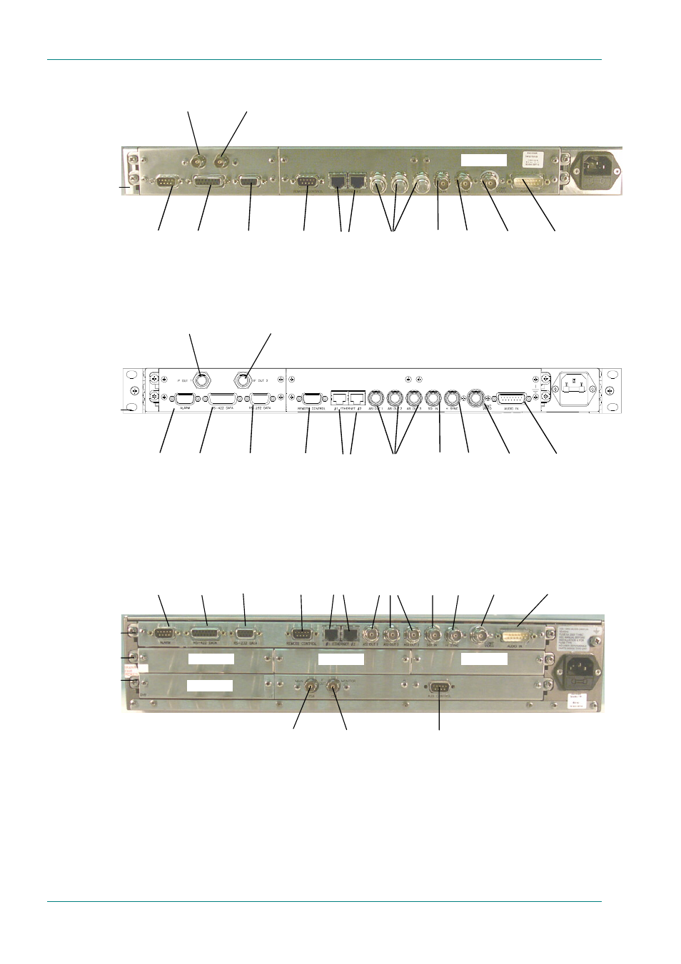 1u chassis, 2u chassis | TANDBERG E5714 User Manual | Page 26 / 332