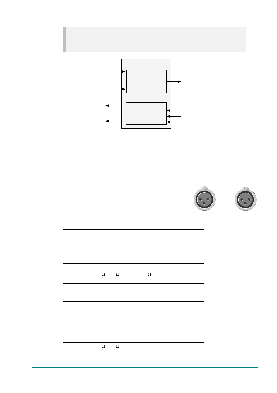 Audio in connector | TANDBERG E5714 User Manual | Page 69 / 332